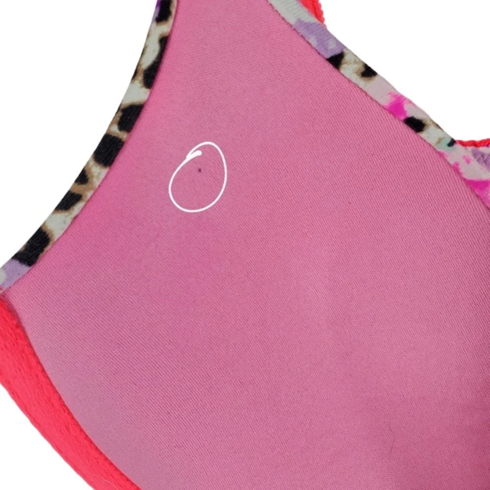 PINK Victoria's Secret Bra Wear Everywhere Push-up Pigeonnant Plunge Floral 32C - Picture 8 of 14